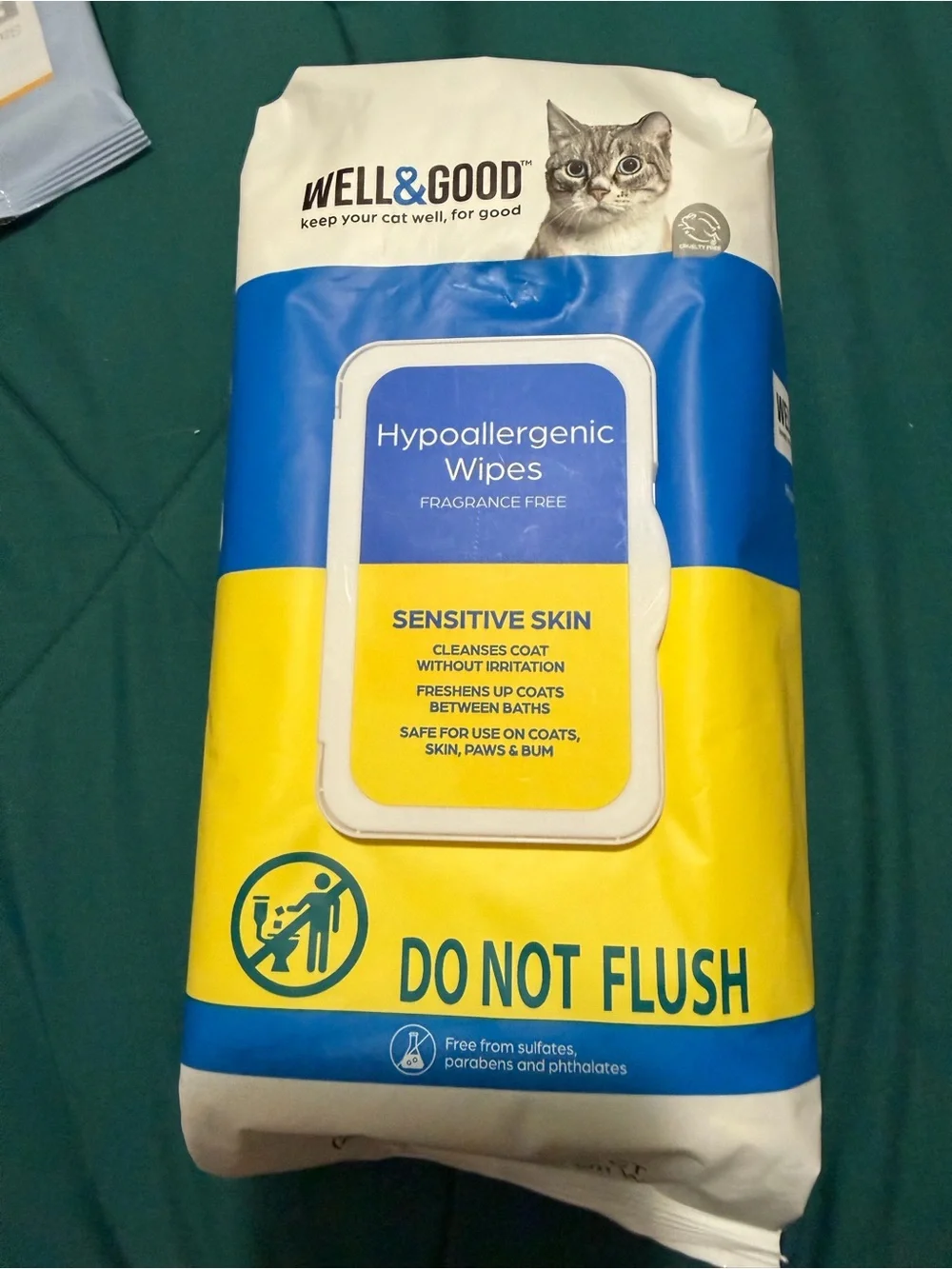Hypoallergenic Cat Wipes
